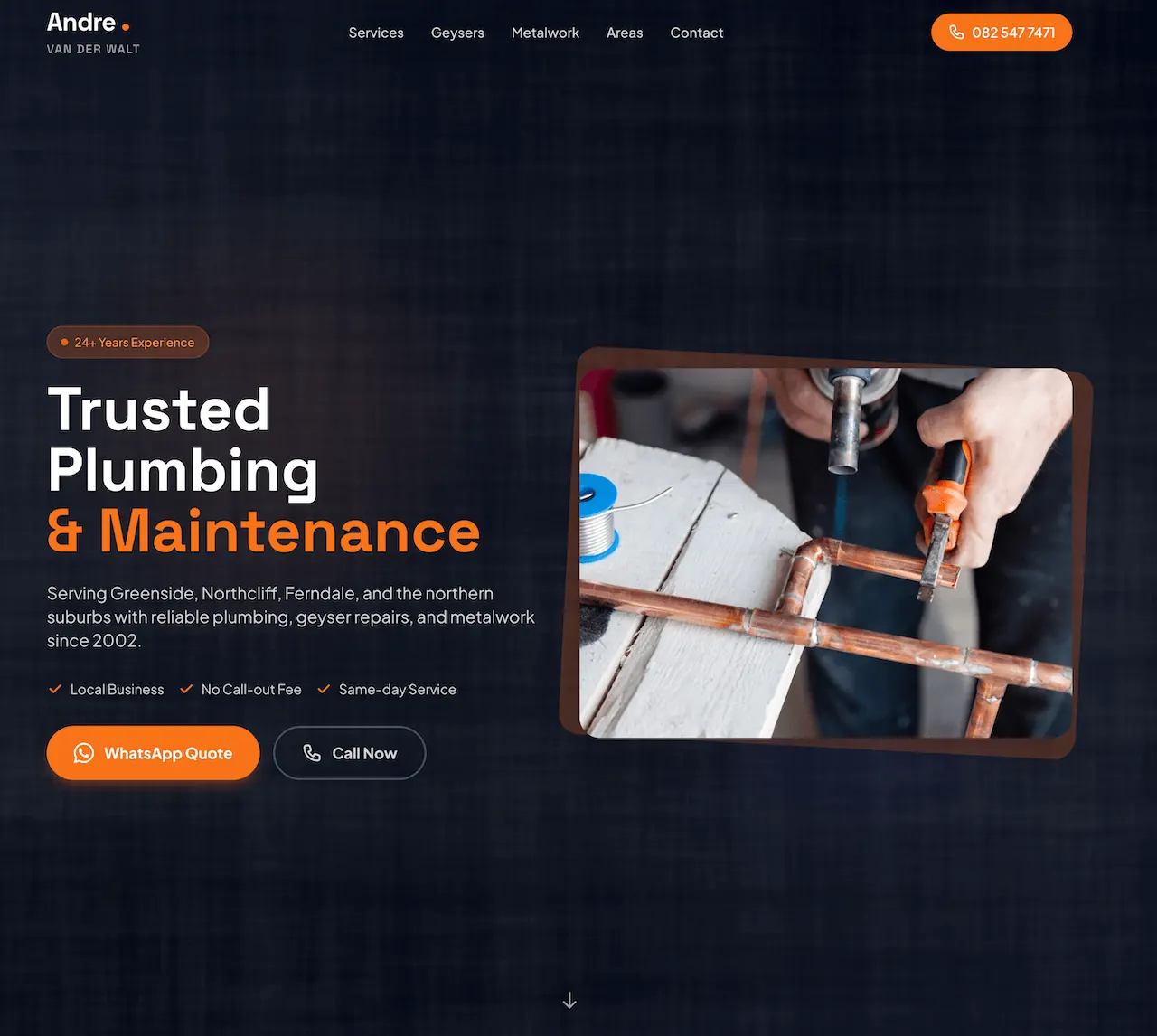 Just1 portfolio screenshot 4